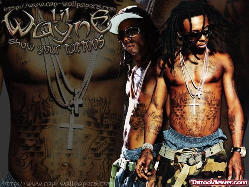 Lil Wayne Gangsta Tattoo