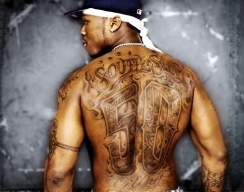 Gambling 50 Cent Tattoo