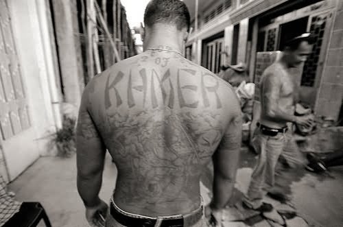 Gangsters Back Tattoo
