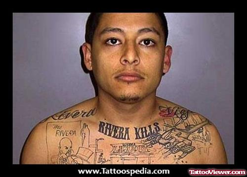 Old School Gangster Tattoo