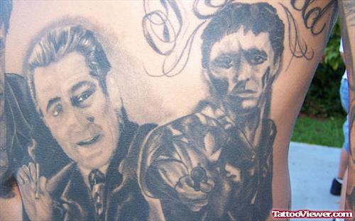 Grey Ink Gangsters Tattoos