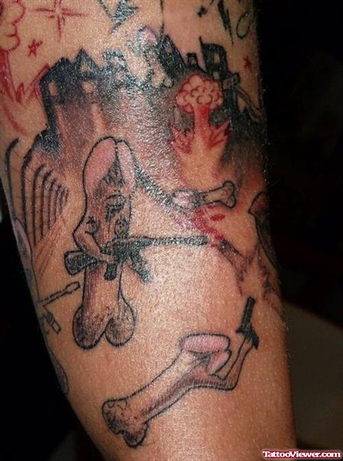 Funny Gangsta Tattoos