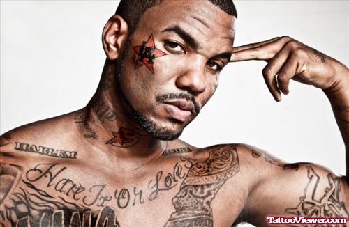 Gangsta Tattoos On Man Body