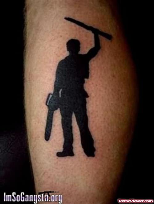 Gangster Boy Tattoo On Arm