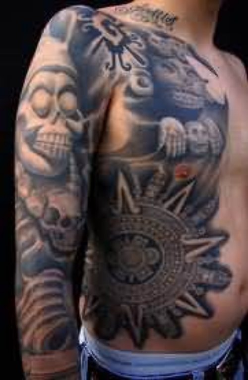 Gangster Tattoos On Rib