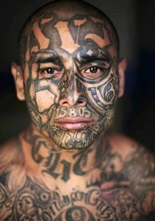 Full Body Gangsta Tattoo