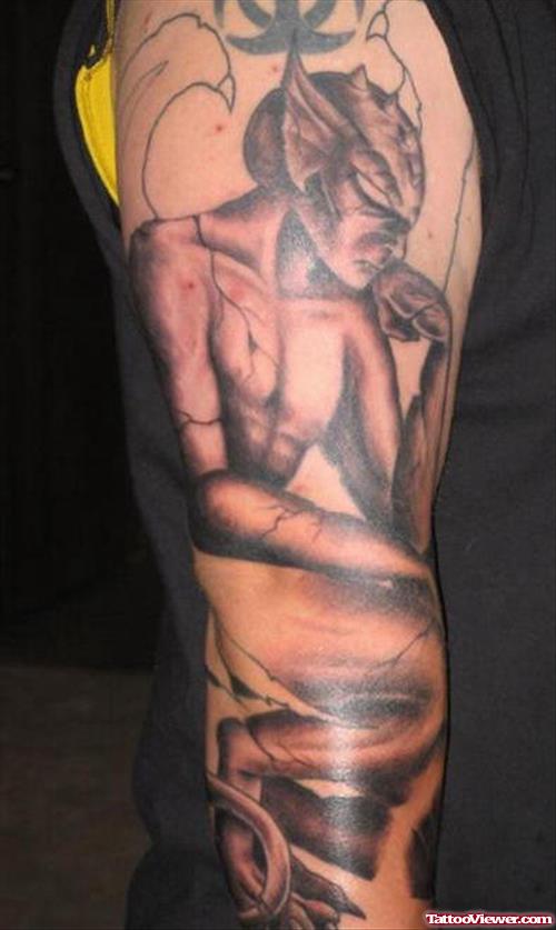 Gargoyle Tattoo Sleeve