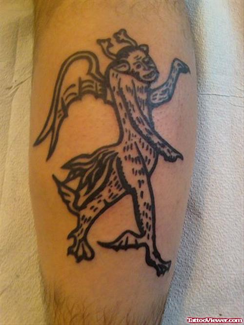 Unique Gargoyle Tattoo