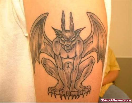 Gargoyle Dragon Tattoo