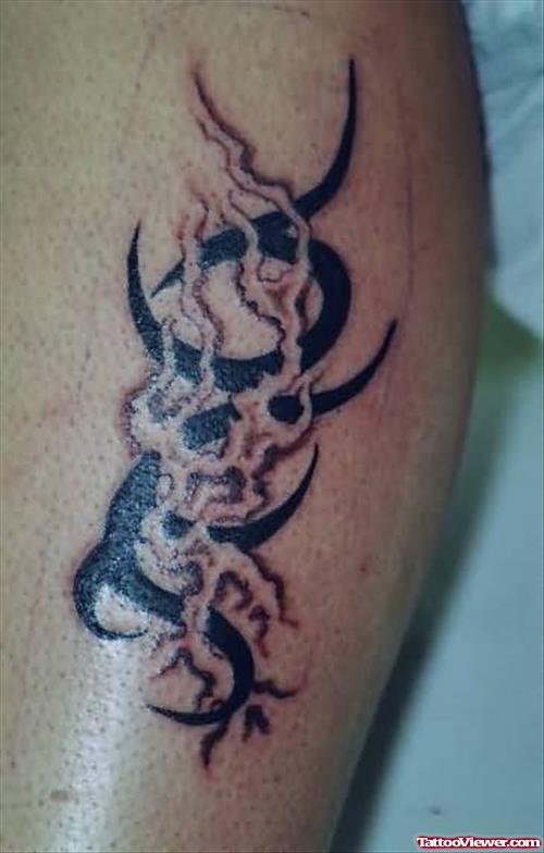 Tribal Gargoyle Tattoo