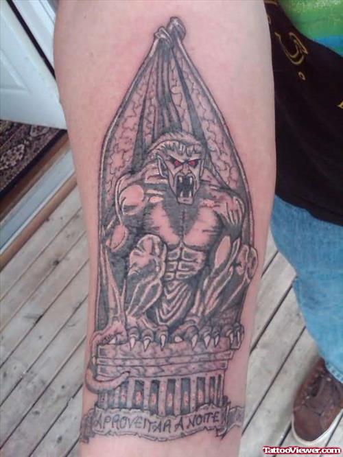 Goliath Gragoyle Tattoo
