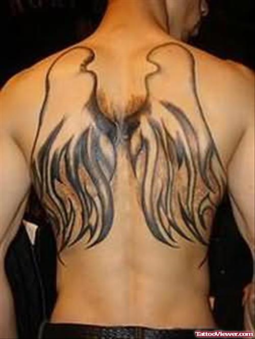 Gargoyle Wings Tattoo Design