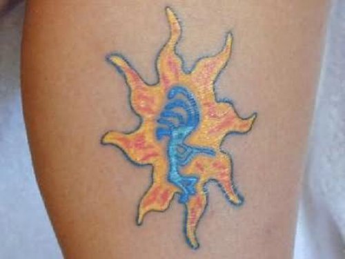 Hot Sun Gargoyle Tattoo