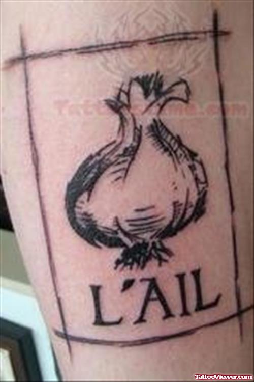 Lail Garlic Tattoo