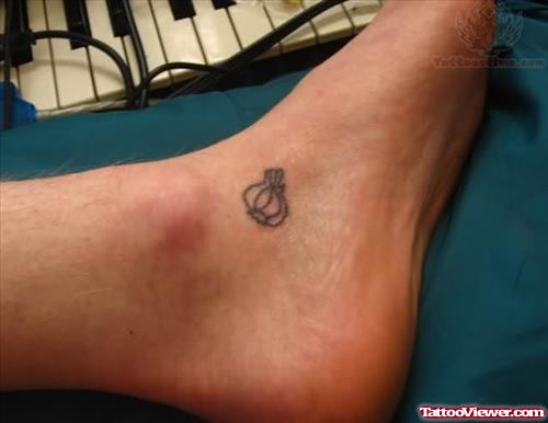 Garlic Tattoos On Ankle
