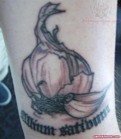 Awesome Garlic Tattoo