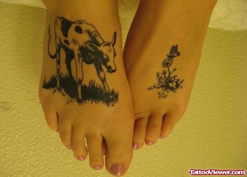Geek Tattoos On Feet