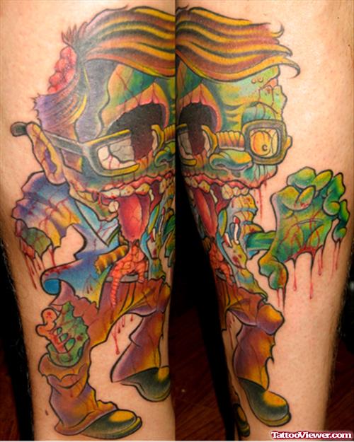 Awesome Colored Geek Tattoos