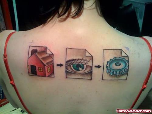 Geek Tattoos On Back
