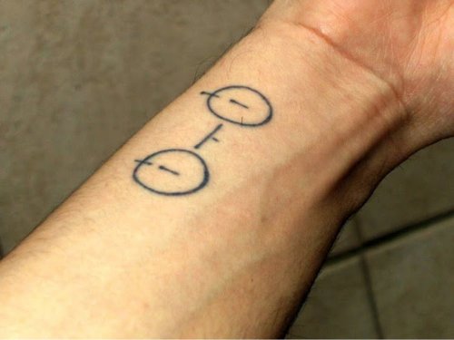 Amazing Geek Tattoo On Left Arm