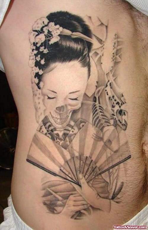 Geisha New Style Tattoo