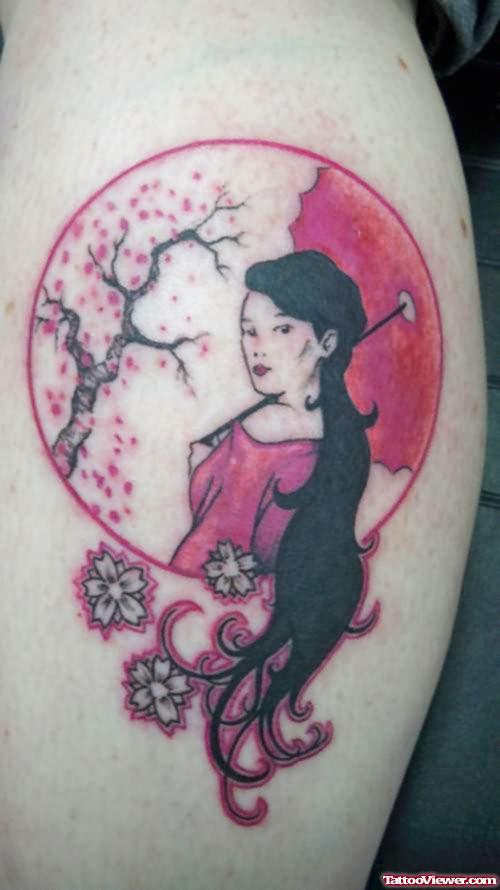 Geisha Beautiful  Tattoos