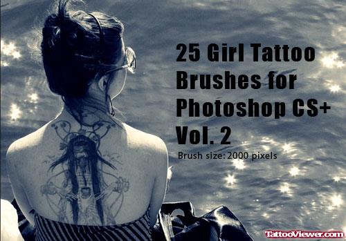 Girl Tattoo Brushes