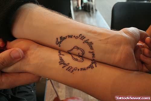 Amazing Wrist Girl Tattoo