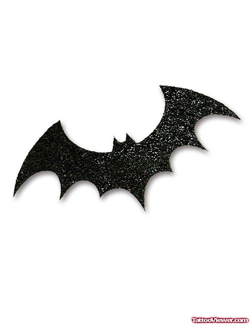 Awesome Gothic Bat Tattoo Design