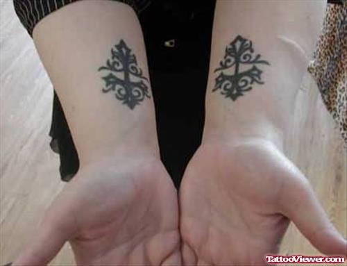 Gothic Tattoos On Wrists