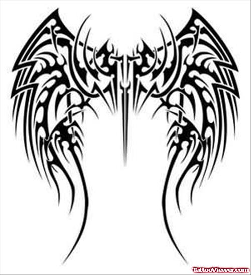 Gothic Large Tattoo Design