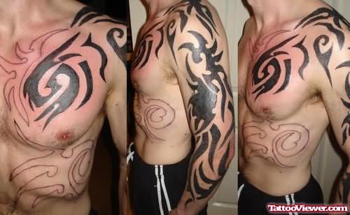 Gothic Tribal Tattoos