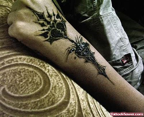 Gothic Tattoos On Hand