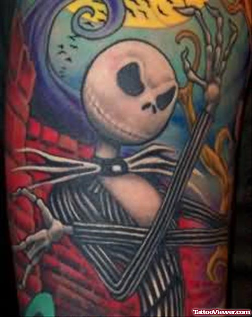 Gothic Colourful Tattoo