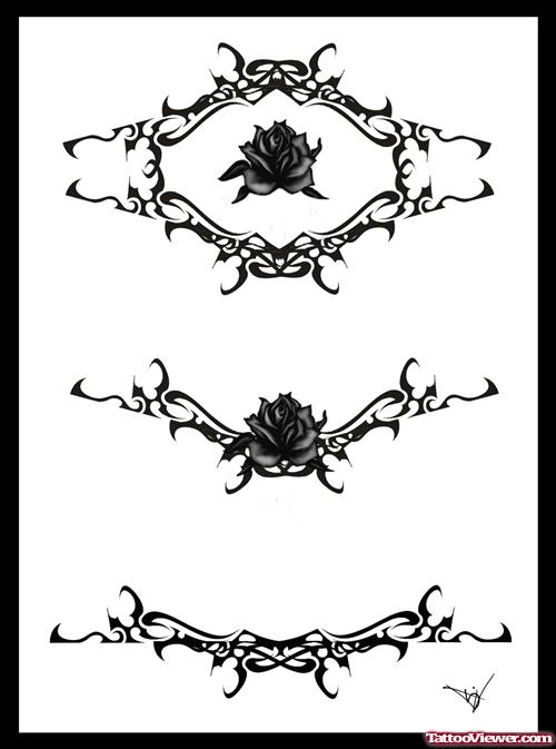 Gothic Lace Tattoo
