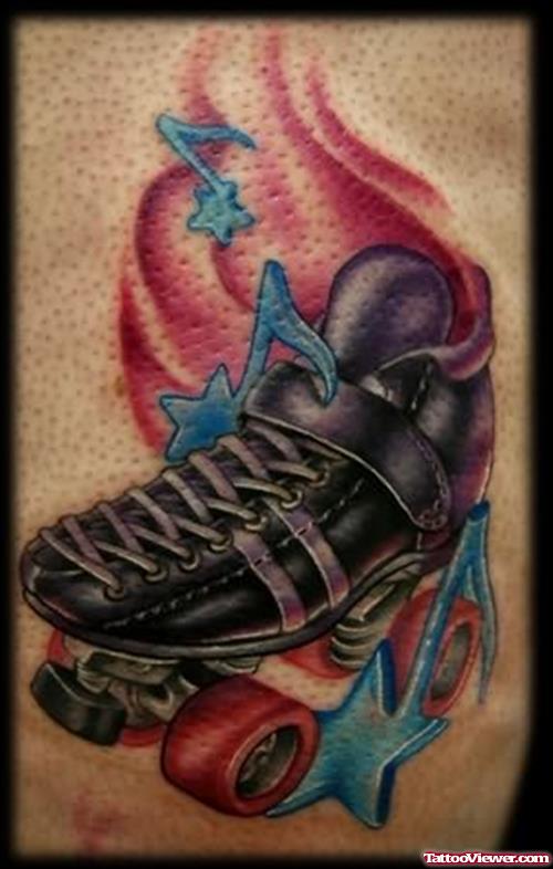 Roller Scate Tattoo
