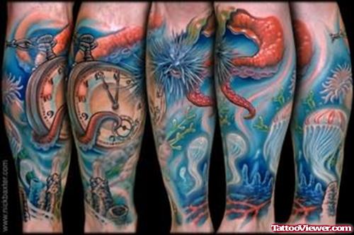 Sea World Graveyard Tattoo