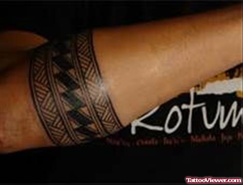 Greek Tattoo On Arm