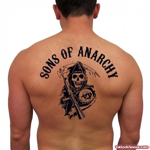 Sons Of Anarchy Grim Reaper Tattoo On Back