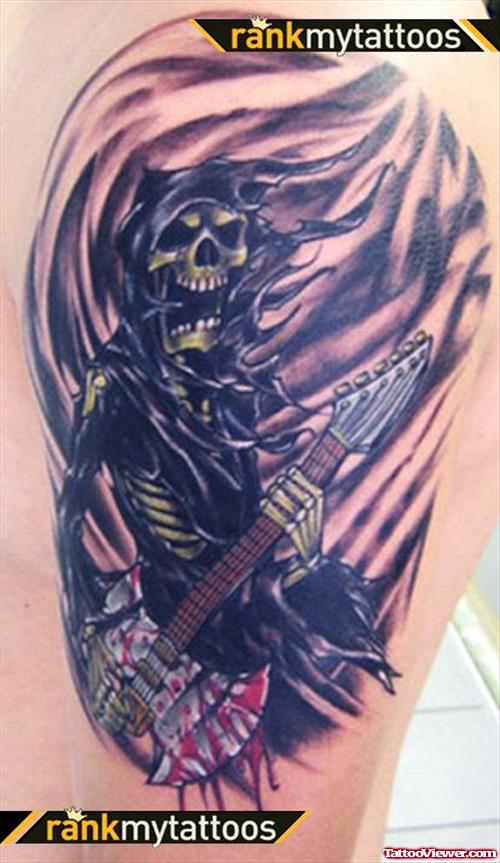 Grim Reaper Tattoo For Men