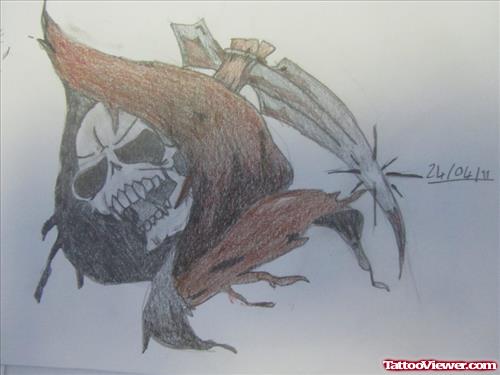 Grim Reaper Tattoos Design