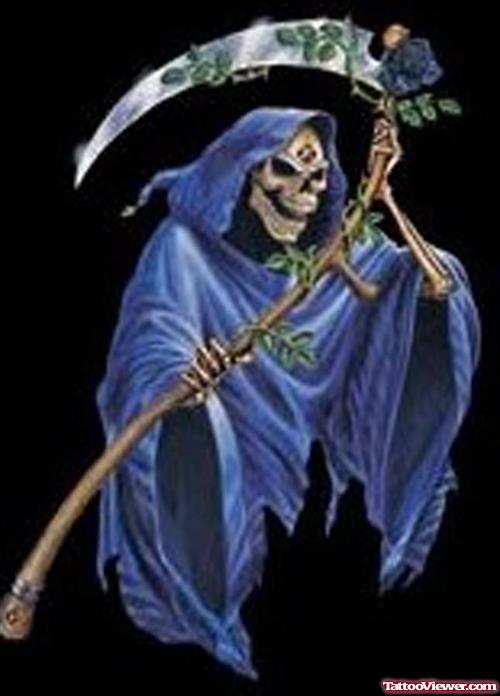 Grim Reaper Tattoo Design