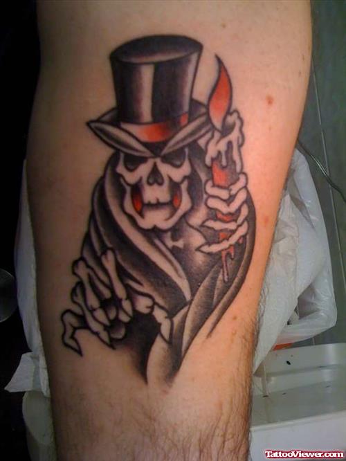 Hat Grim Reaper Tattoo