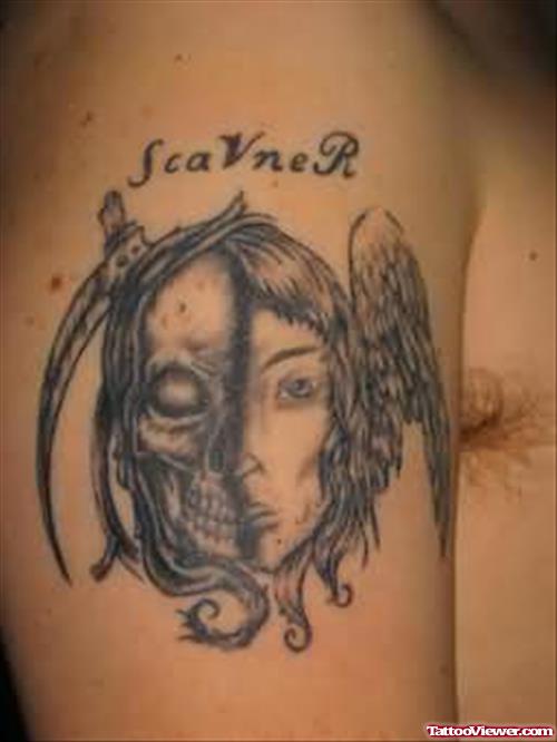 Grim Reaper Sea Vne Tattoo