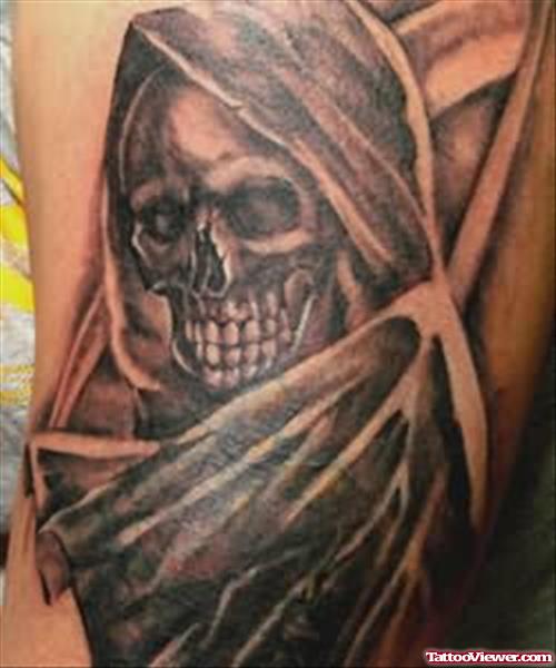Grim Reaper Tattoo Design Image