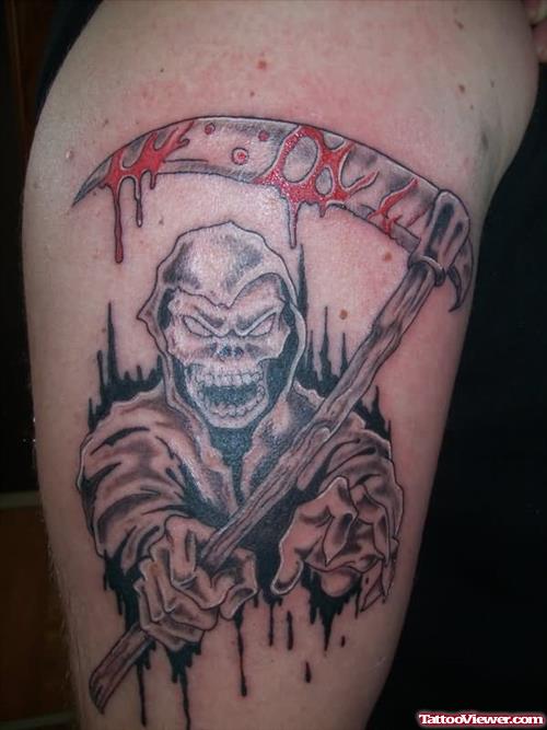Grim Reaper Tattoos By Tattoostime