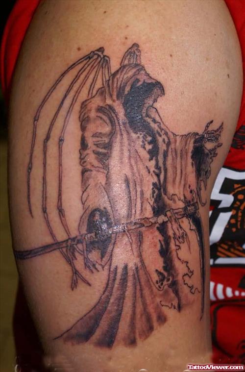 Grim Reaper Pirate Tattoo