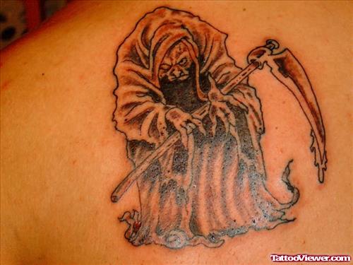 Grim Reaper Tattoo For Boys