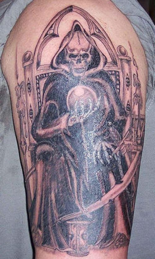 Grim Reaper New Style Tattoo