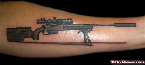 Gun Tattoos On Sleeve